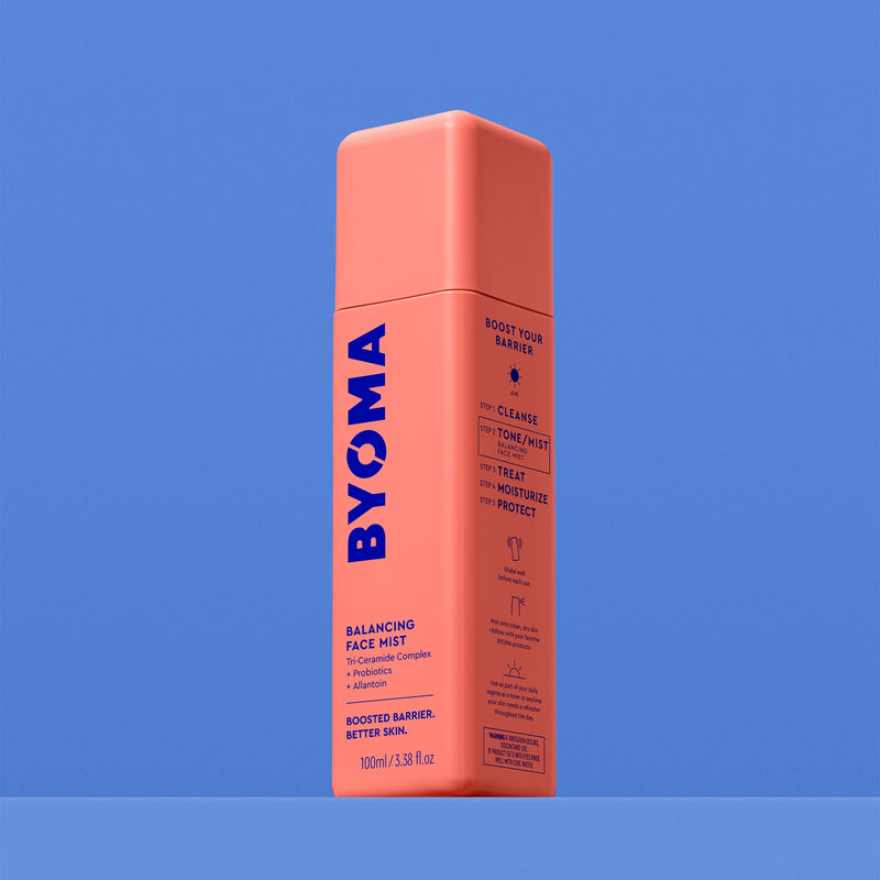 Gleichgewichtsgesichts-Spray